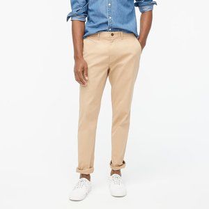 J.Crew Mens Athletic Slim Fit Chino Khaki Pants Size 35x32